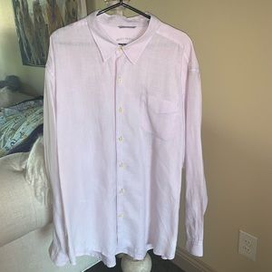 Tommy Bahama Long Sleeve Linen Shirts. Size: XXL